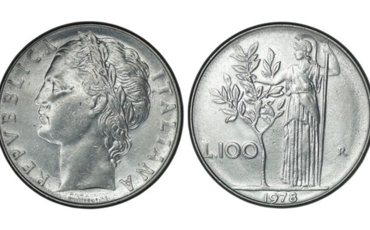 Illustrazione delle 100 lire (Adobe Stock)