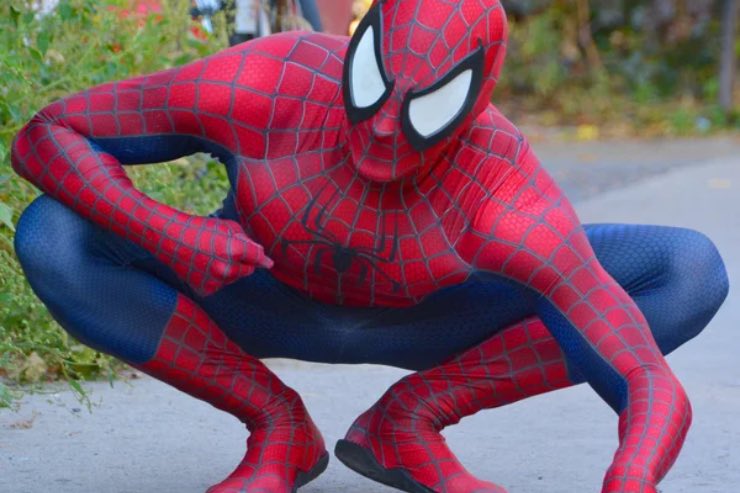 Spiderman in azione