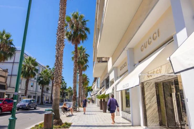 Strade di forte dei marmi