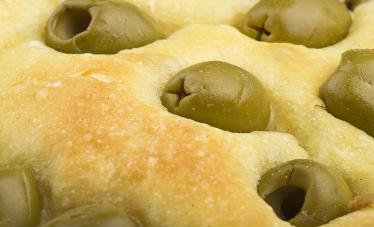 focaccia con olive
