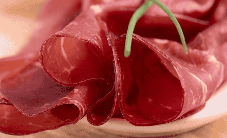 bresaola fette