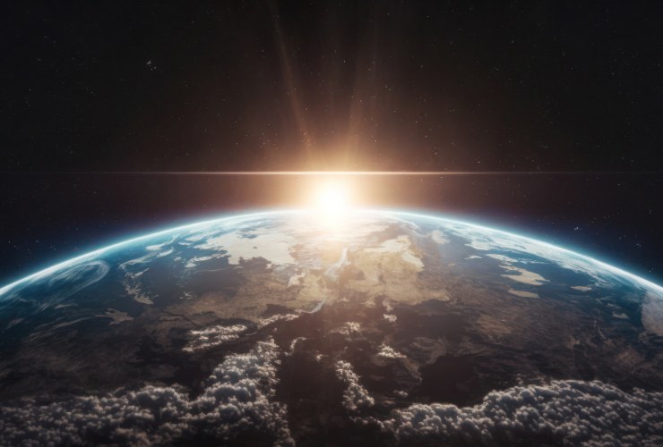 Illustrazione della rotazione della Terra (Canva FOTO) - sciencecue.it