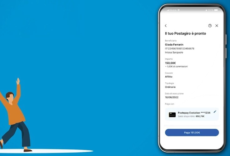 Poste italiane l'app