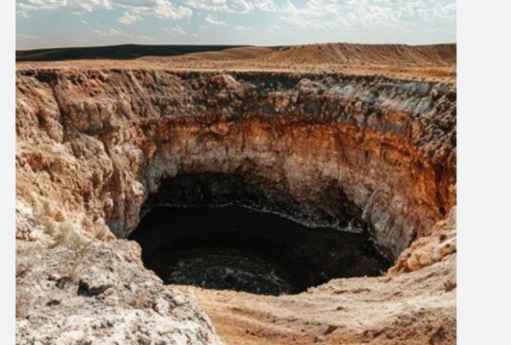 Porta dell' inferno in Turkmenistan