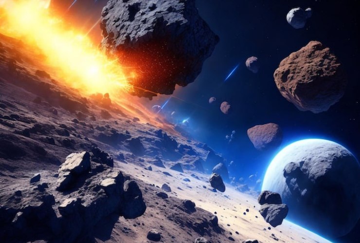 Asteroide colpisce la terra