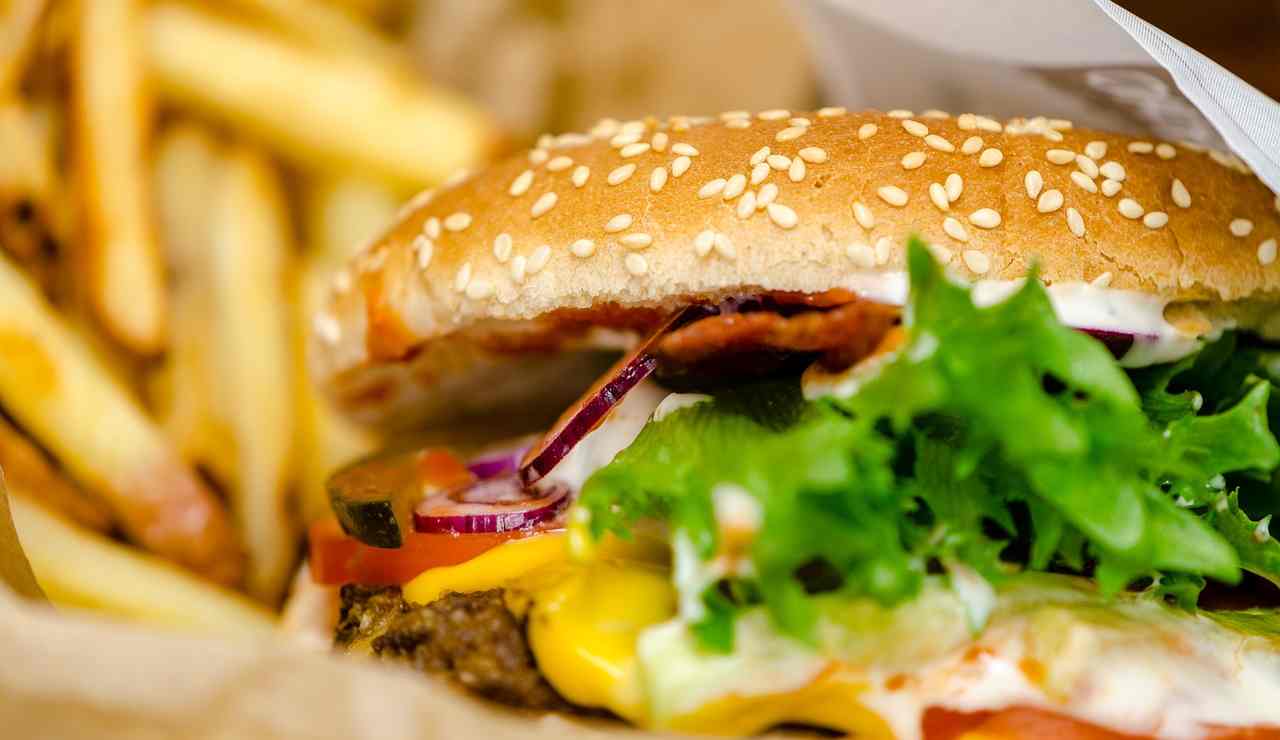 Hamburger e patatine (Pixabay foto) - www.sciencecue.it
