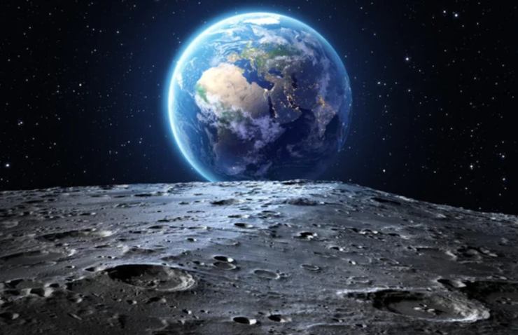 Superficie della Luna (Depositphotos foto) - www.sciencecue.it