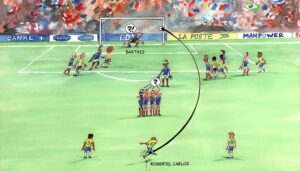 effetto magnus punizione roberto carlos