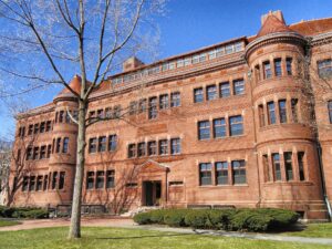 Particolare dell’Università di Harvard, dove si celebra la cerimonia degli Ig Nobel