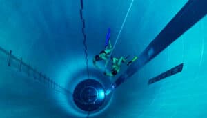 Nella piscina Y40 sono stati svolti i test sui rilevatori dei neutrini