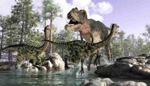 Illustrazione di alcuni dinosauri (Depositphotos FOTO) - www.sciencecue.it
