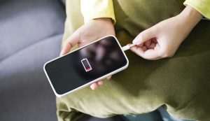 Batteria del telefono scarica