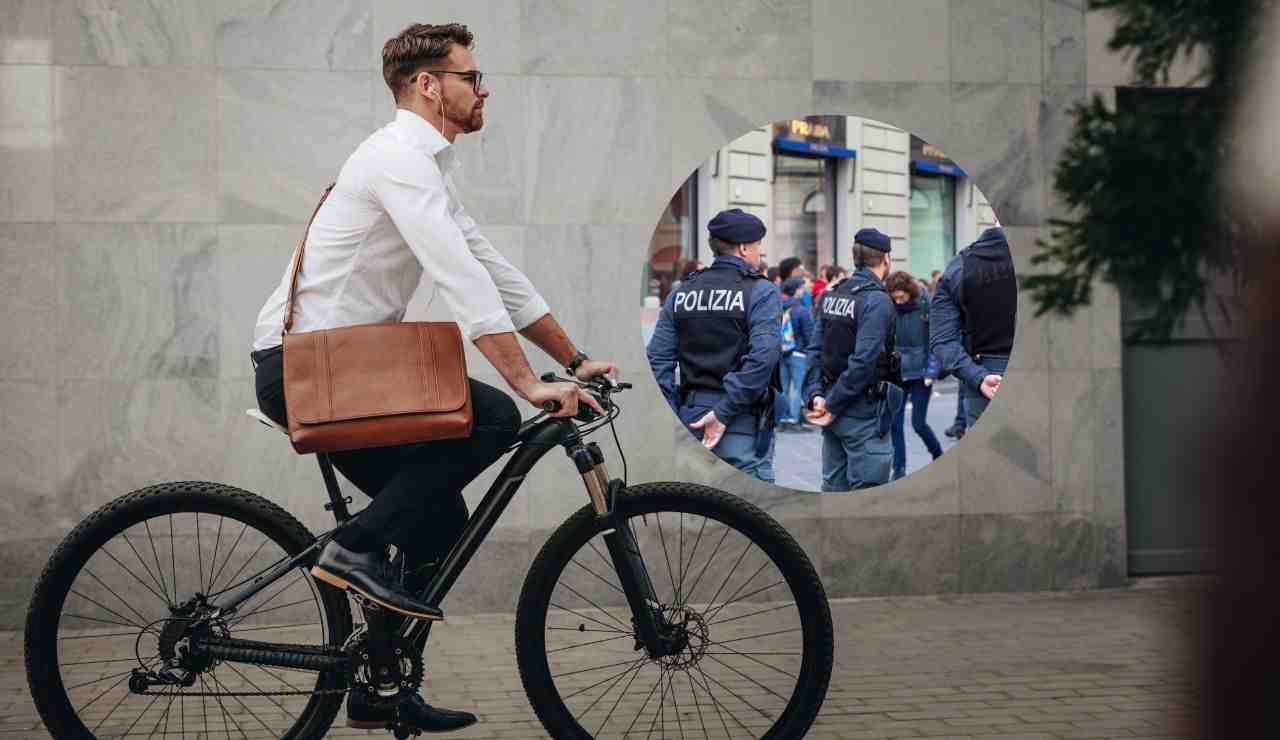 Polizia e Bici