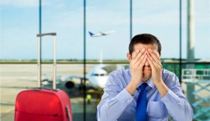 viaggiatore perde aereo
