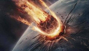 Illustrazione dell'impatto di un meteorite (Pixabay FOTO) - sciencecue.it