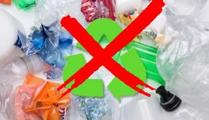 No plastica riciclata