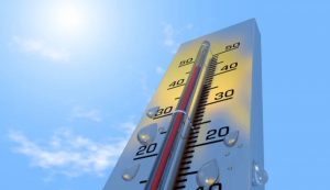 Termometro e caldo