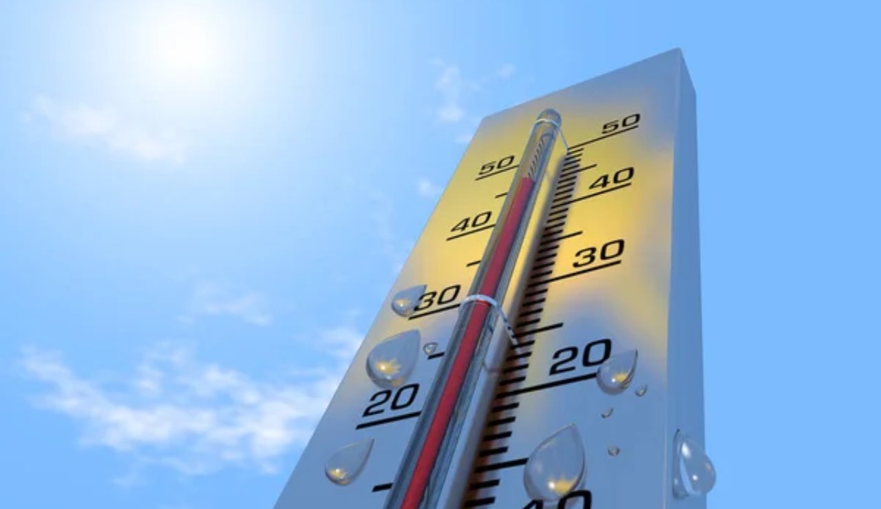 Termometro e caldo