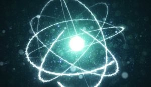 Illustrazione di un atomo (Canva FOTO) - sciencecue.it