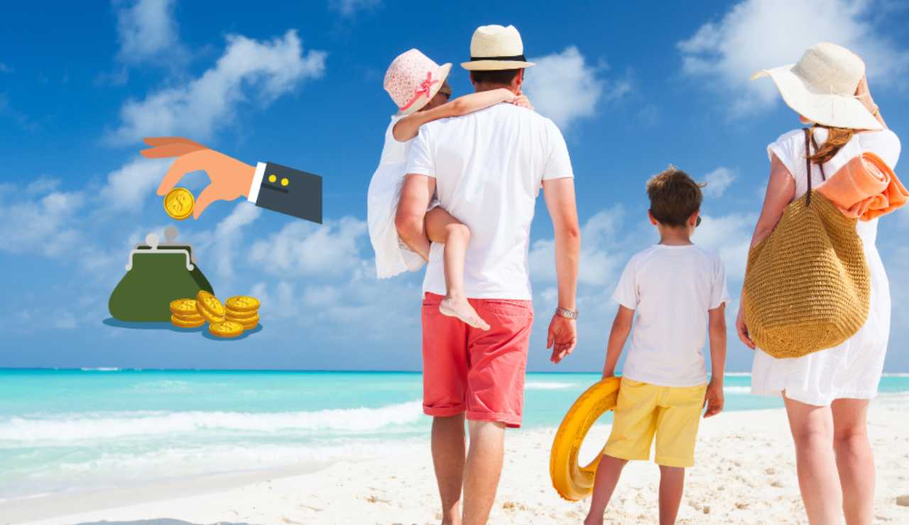 Illustrazione di una vacanza economica (Canva FOTO) - sciencecue.it
