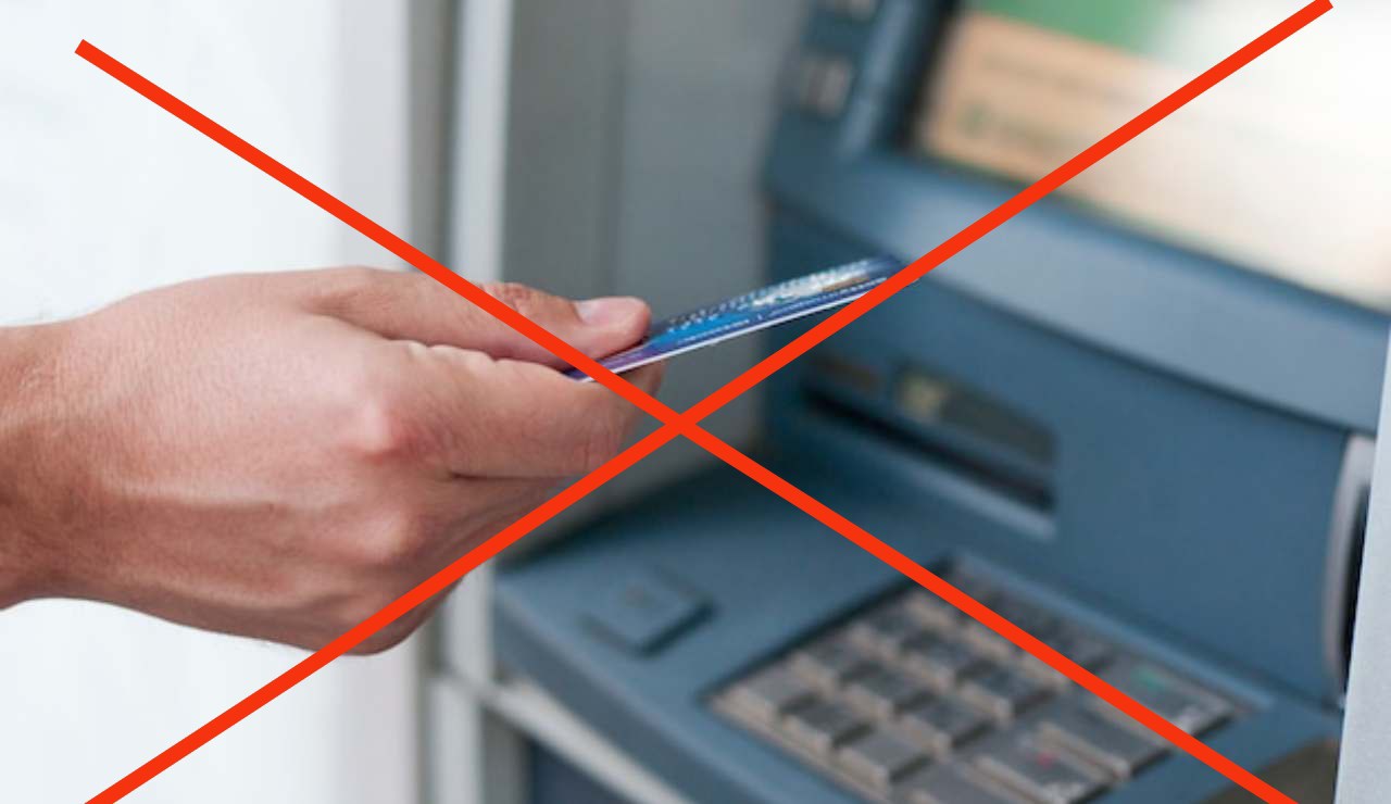 Bancomat addio