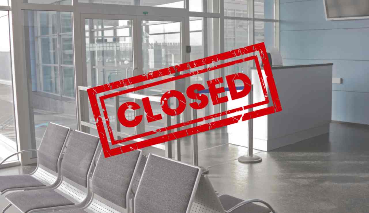 Illustrazione di un aeroporto chiuso (Canva FOTO) - sciencecue.it