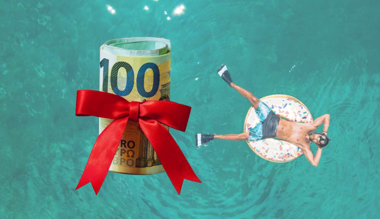 Illustrazione di un bonus estivo (Canva FOTO) - sciencecue.it