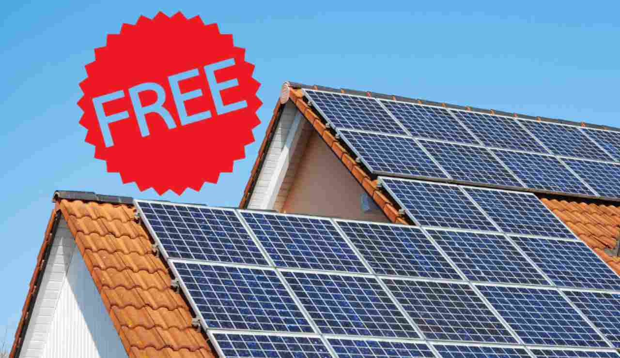Illustrazione di un impianto fotovoltaico (Canva FOTO) - sciencecue.it