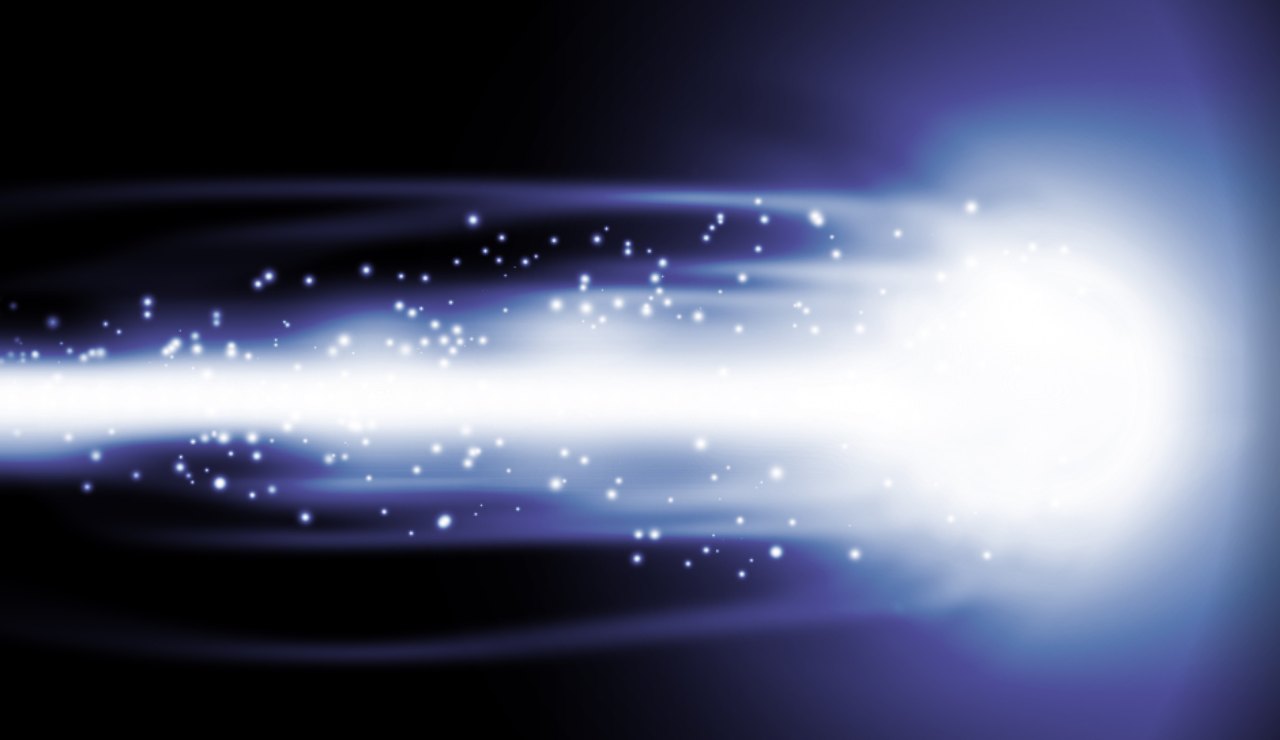 Illustrazione di una cometa (Canva FOTO) - sciencecue.it