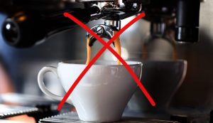 No caffè