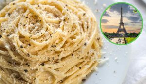 Parigi e cacio e pepe