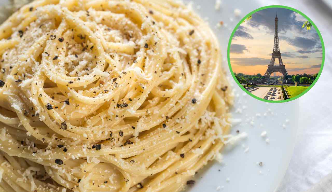 Parigi e cacio e pepe