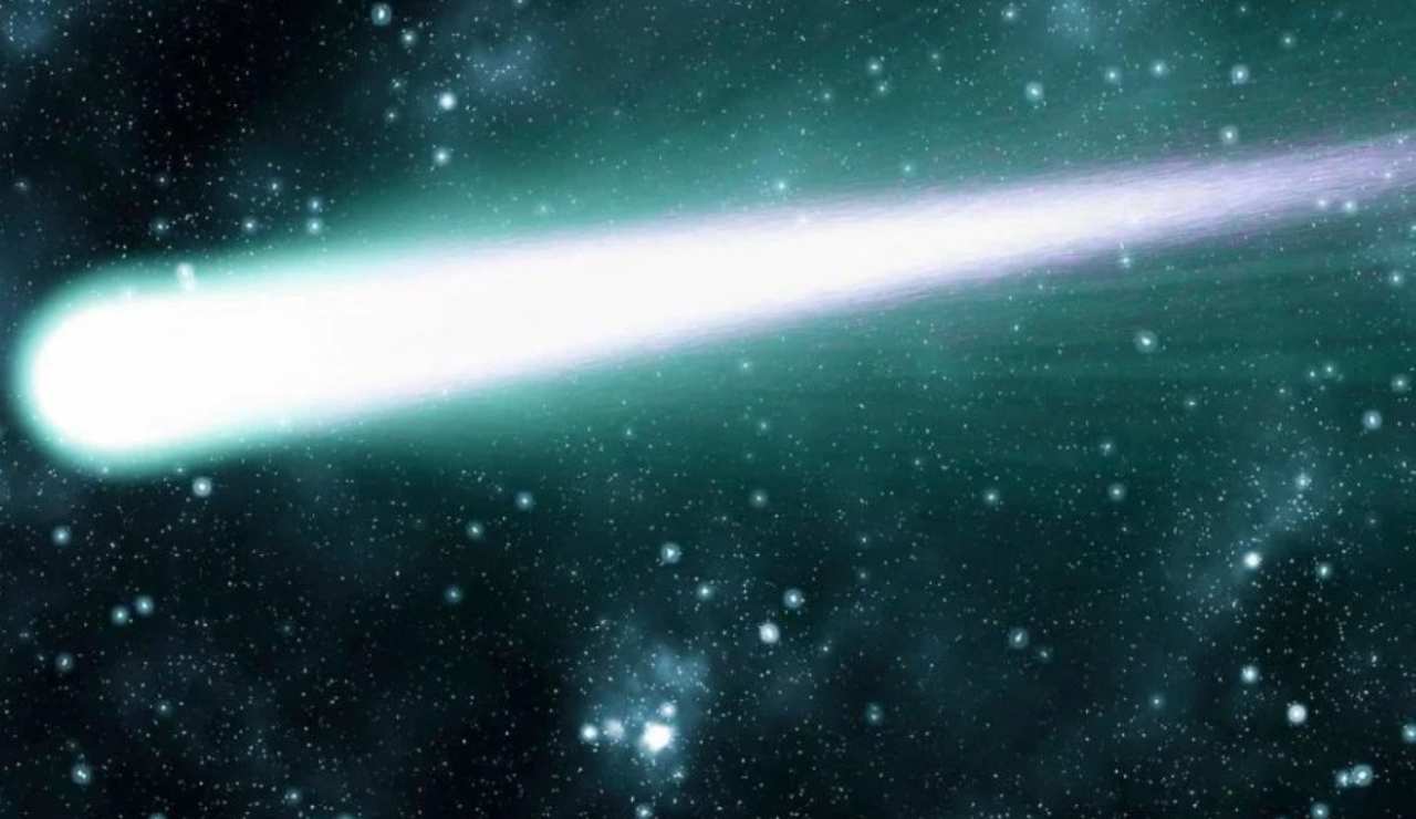 Illustrazione di una cometa (Depositphotos foto) - www.sciencecue.it