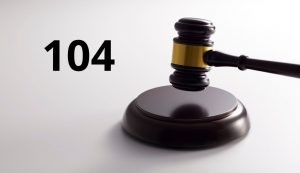104 legge