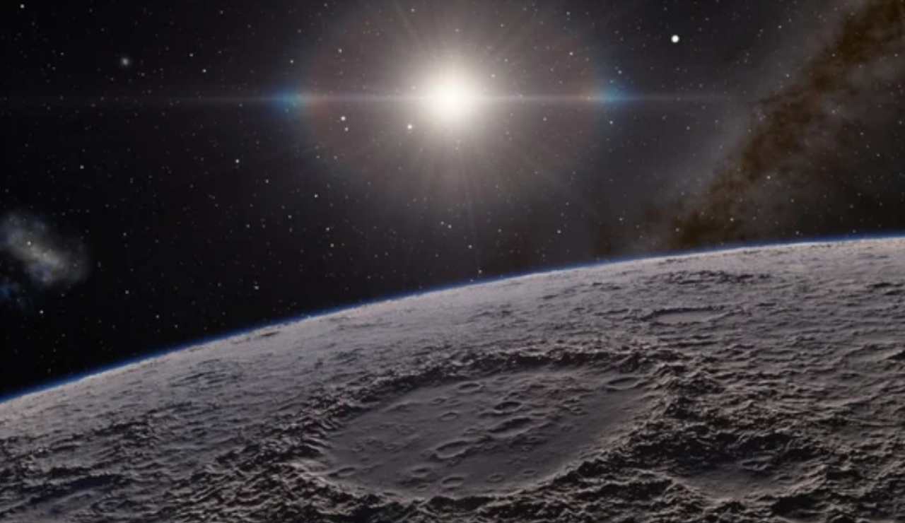 Illustrazione di una superficie lunare (Depositphotos foto) - www.sciencecue.it