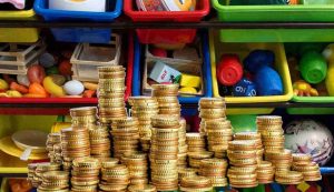Soldi giocattoli