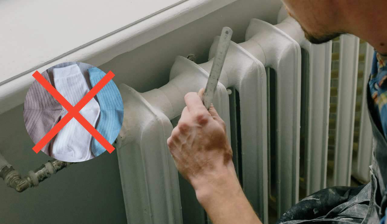 Termosifone e bucato (Pexels foto) - www.sciencecue.it